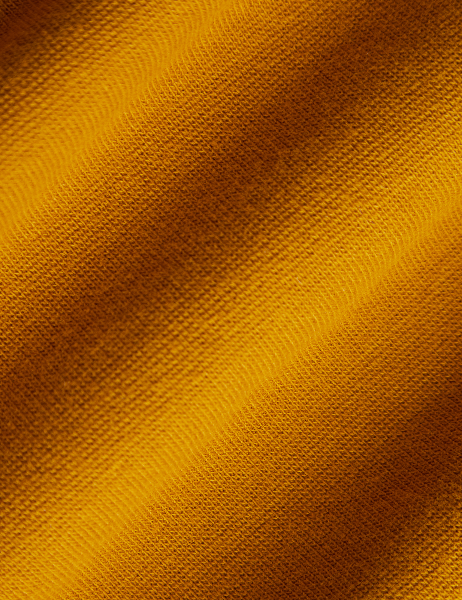 The Tank Top in Spicy Mustard detail close up of fabric
