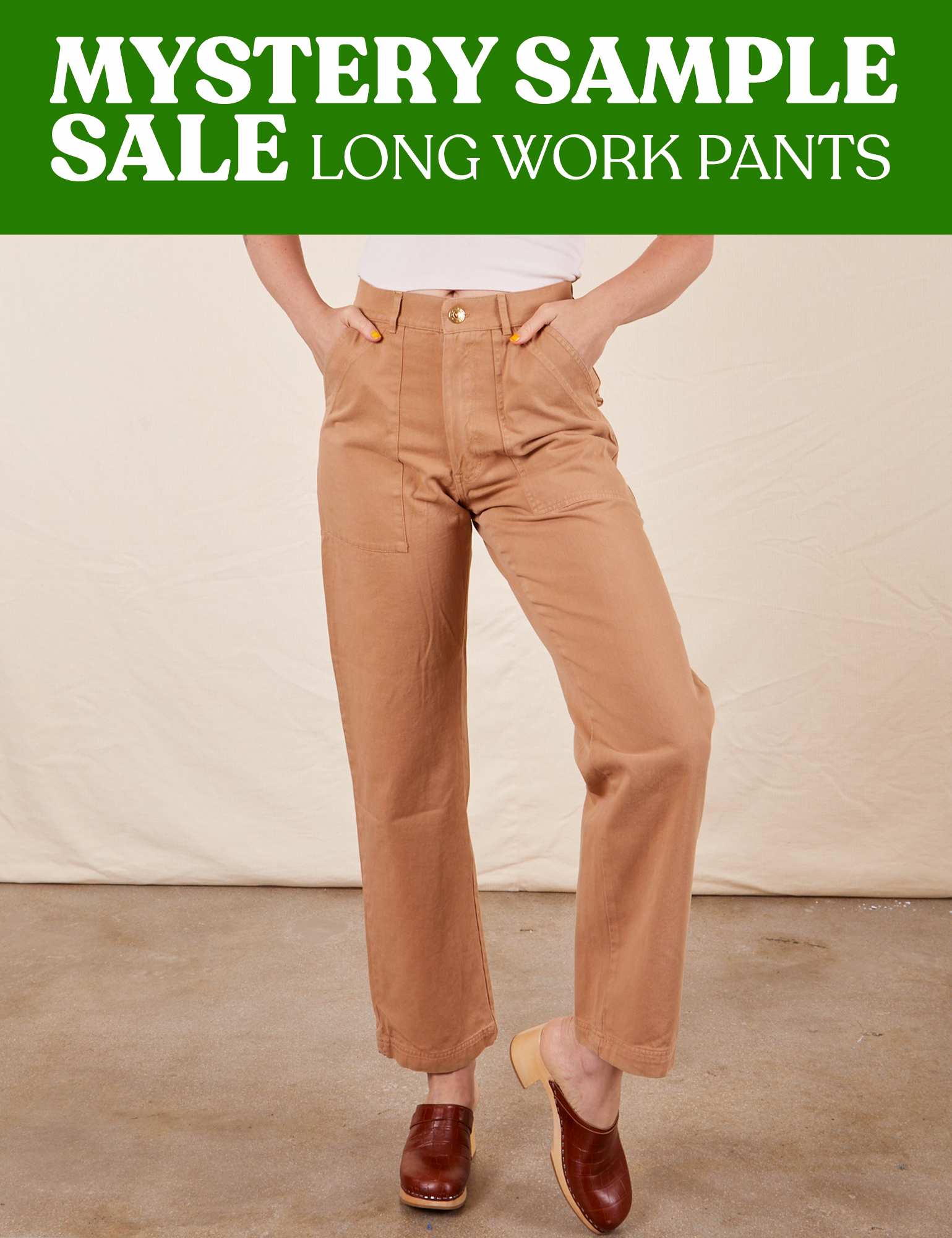 LONG WORK PANTS - MYSTERY SAMPLE SALE! *FINAL SALE*