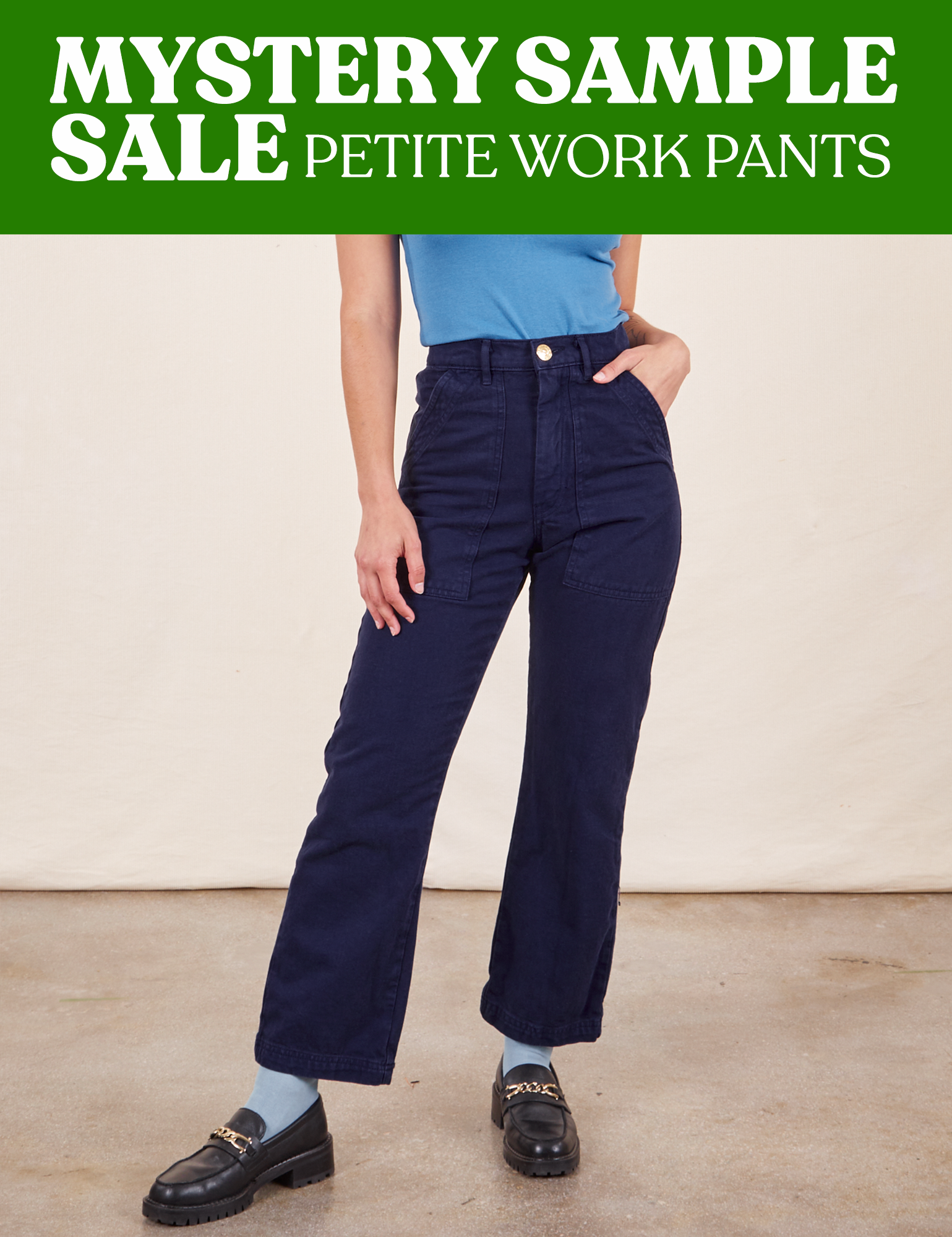 PETITE WORK PANTS - MYSTERY SAMPLE SALE! *FINAL SALE*