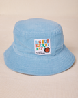 Big Bud Bucket Hat in baby blue