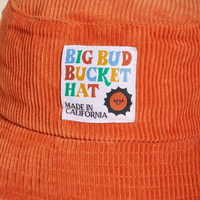 Big Bud Bucket Hat in burnt orange