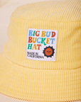 Big Bud Bucket Hat in butter yellow