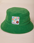 Big Bud Bucket Hat in forest green
