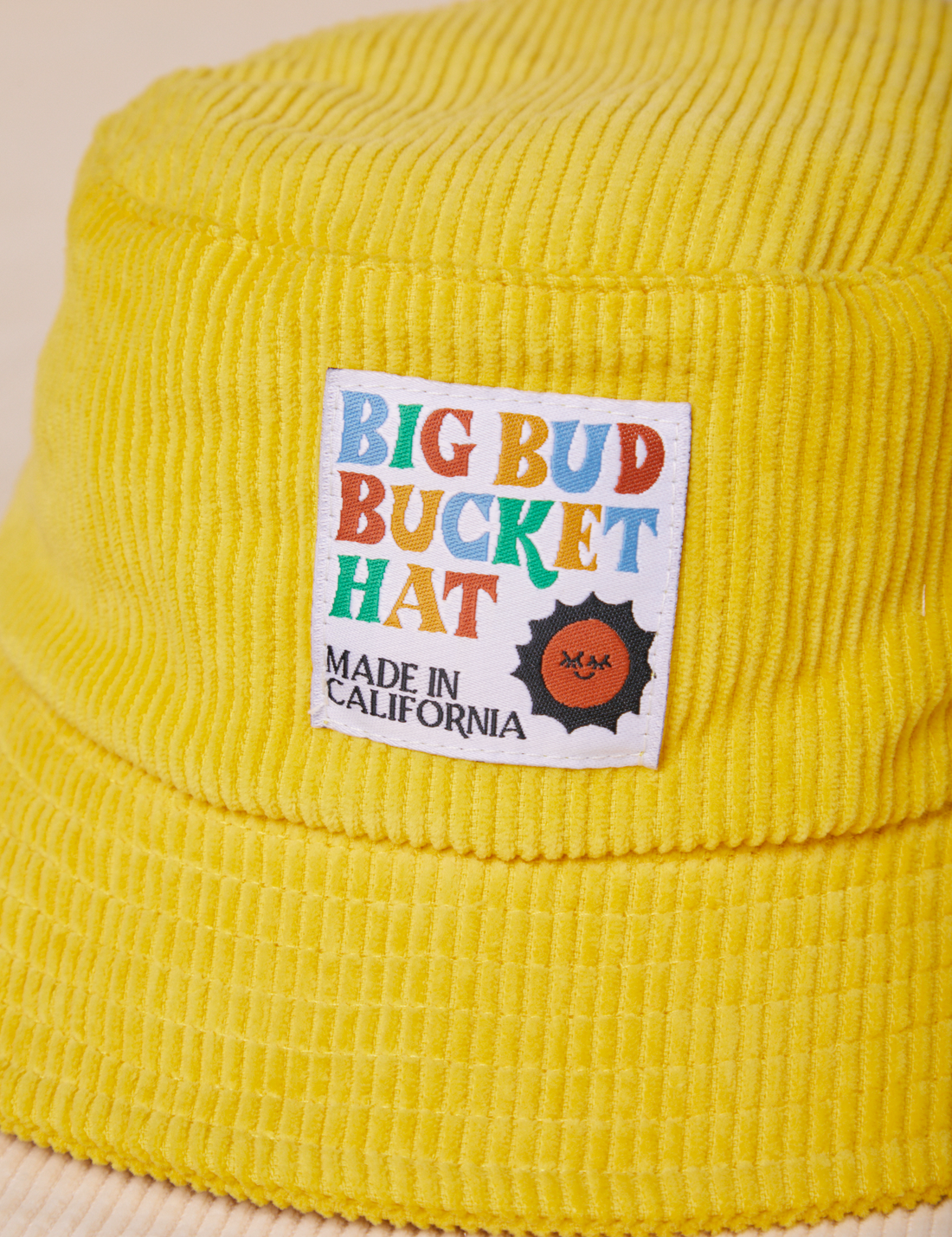 Big Bud Bucket Hat in golden yellow