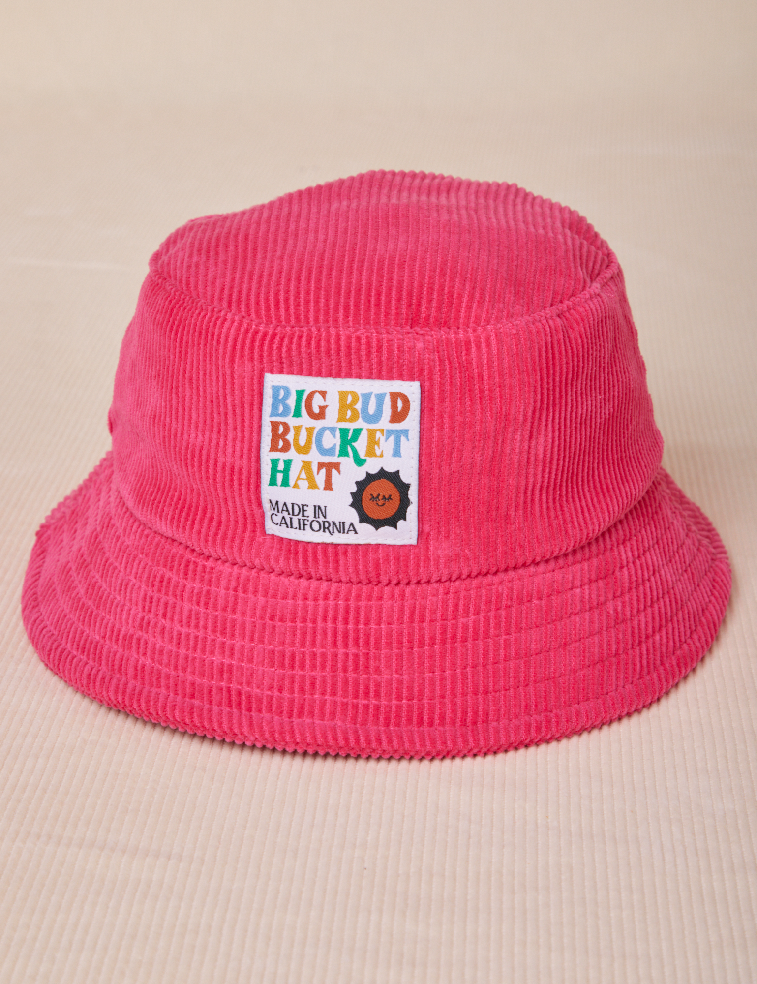 Big Bud Bucket Hat in hot pink