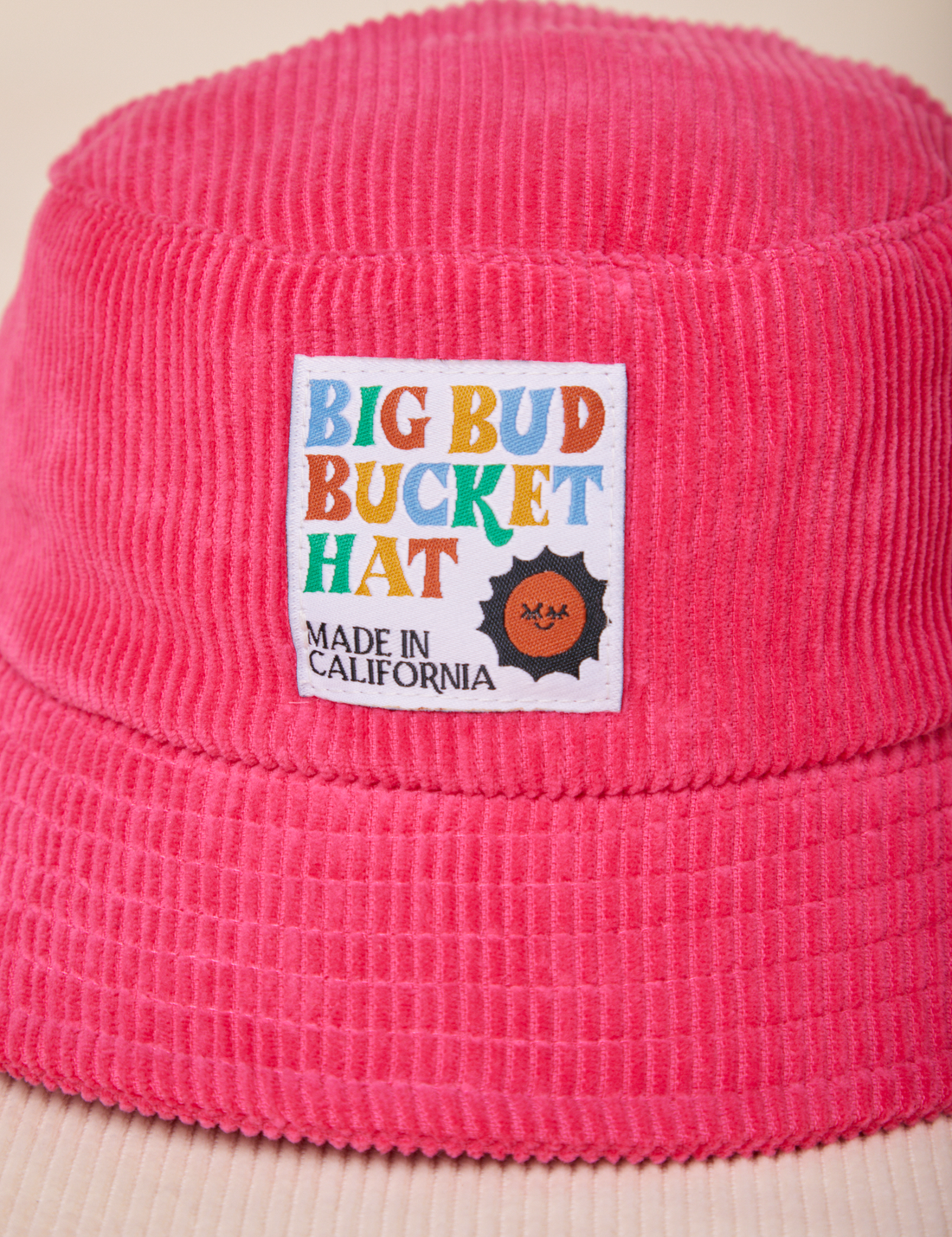 Big Bud Bucket Hat in hot pink