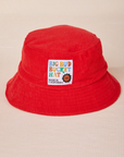 Big Bud Bucket Hat in mustang red