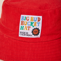Big Bud Bucket Hat in mustang red