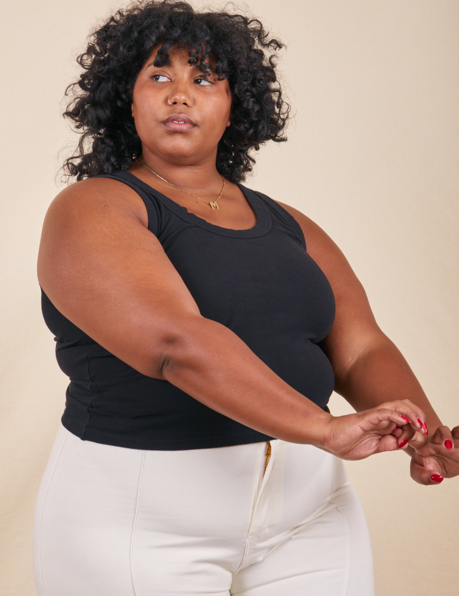 Plus size black clearance tank top