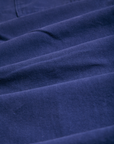 Work Pants in Navy Blue detail close up of fabric